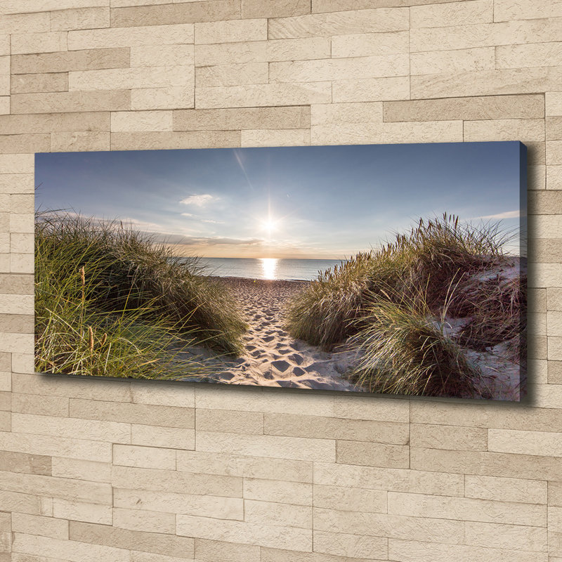 Coastal Dunes - Wrapped Canvas Print