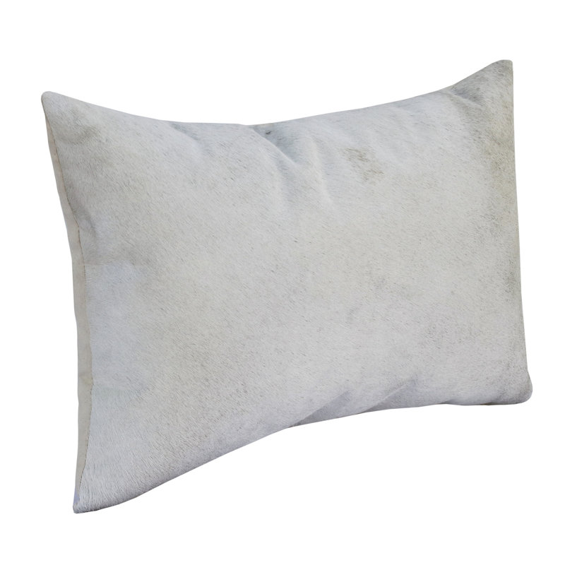Coussin décoratif en simili cuir Aybar, Polyester