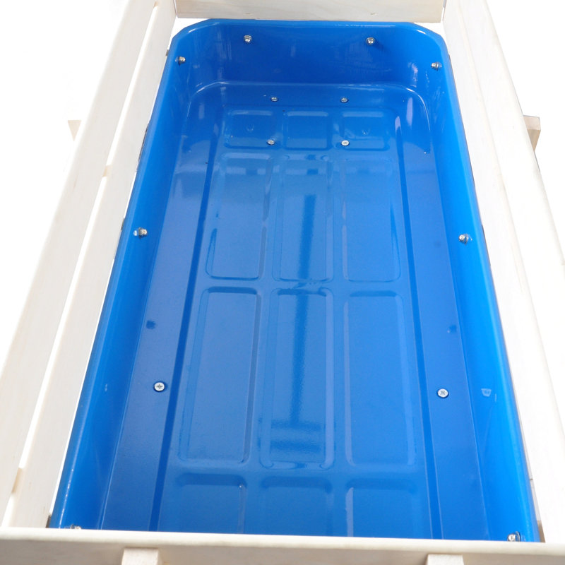 Chariot de jardin pour l'extérieur, Bleu