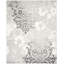 Davonn Floral Silver Area Rug-22789357