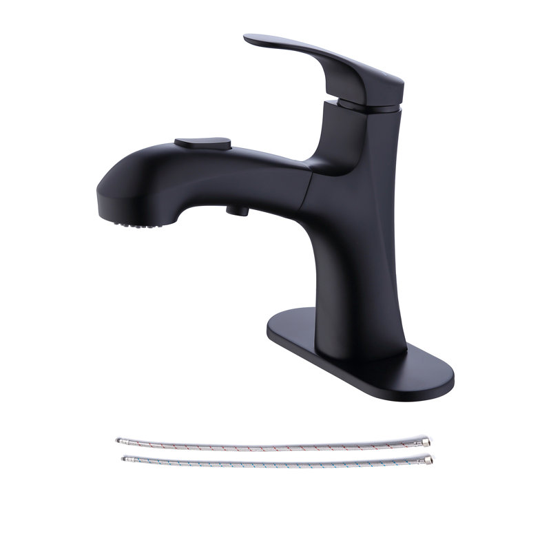 Vessel Sink Faucet Single-handle Bathroom Faucet, Matte Black