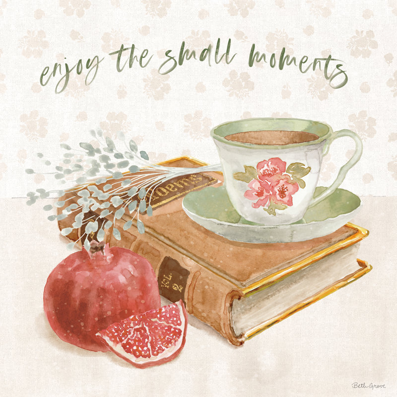 Cottage Charm VI by Beth Grove - Wrapped Canvas Painting, 30cm H x 30cm W
