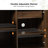 Morlan 53"W Mid-Century Modern Sideboard with Adjustable Shelves-1709611843