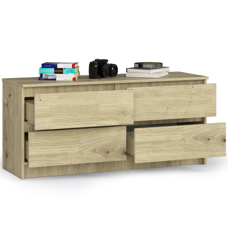 Guria 120cm W 4 - Drawer Chest of Drawers