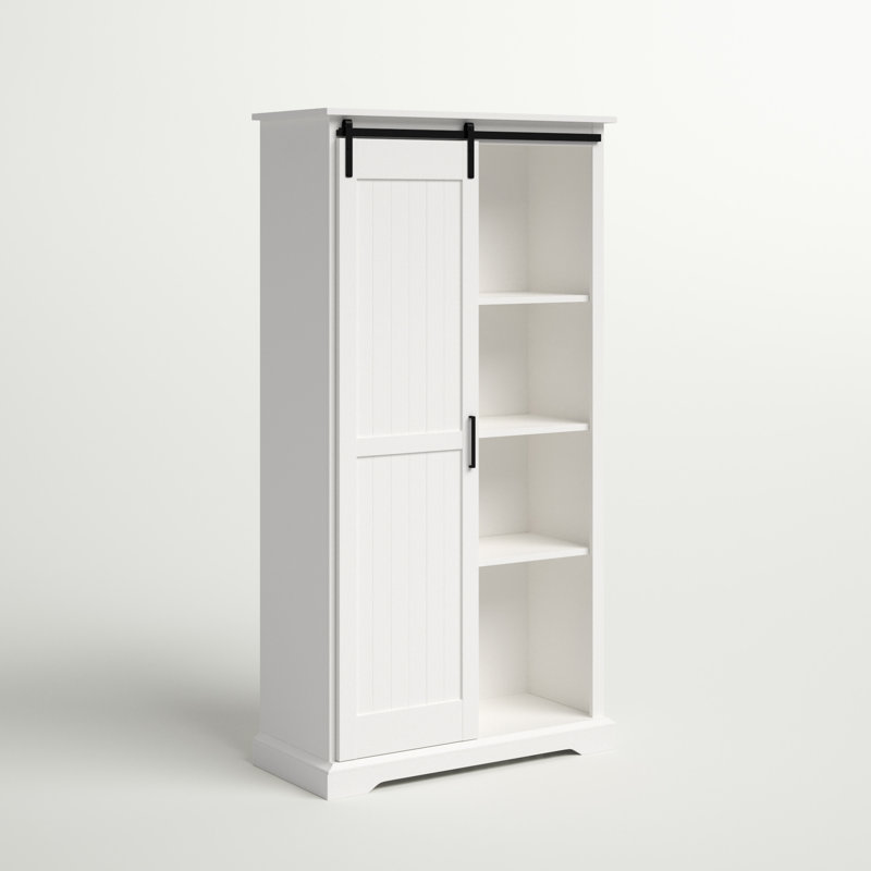 Bevon Armoire, Brushed White