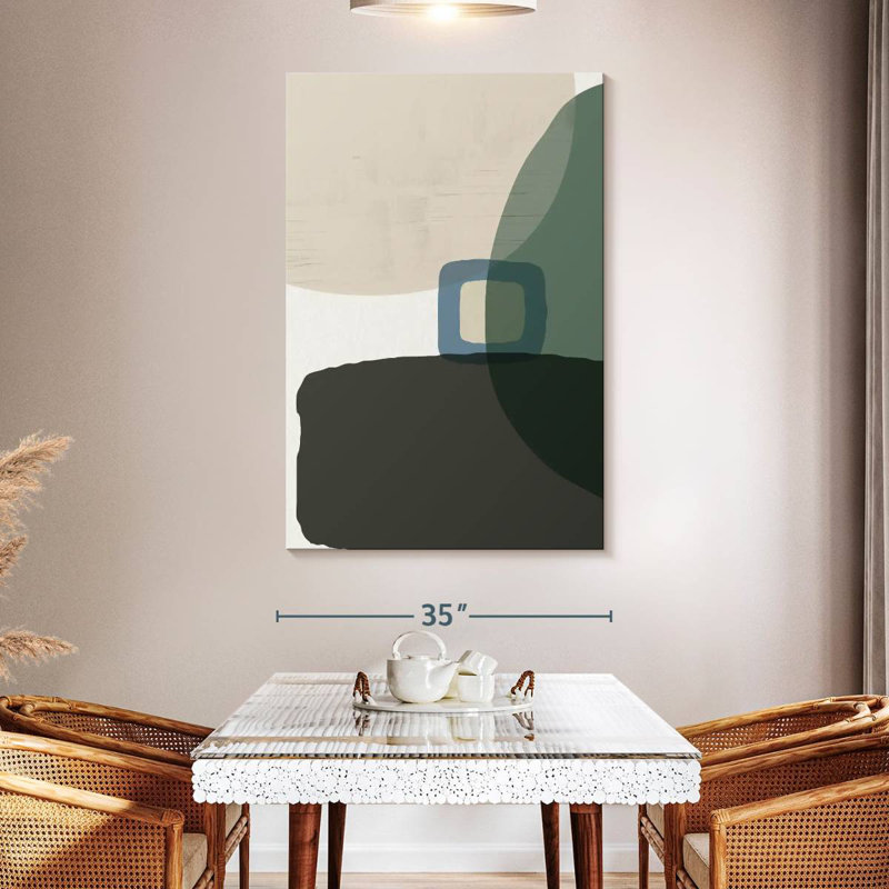 Avery Mid Century Abstract I, 51" H x 34" W