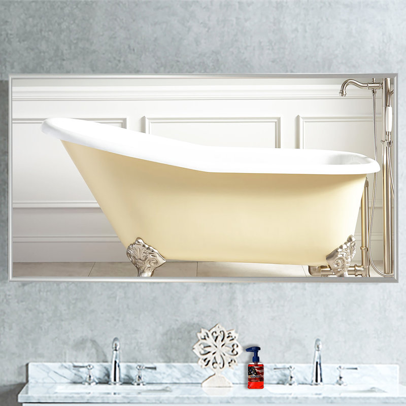 Miroir de salle de bain Derosier Foxtrot, 24,125 po x 10,125 po