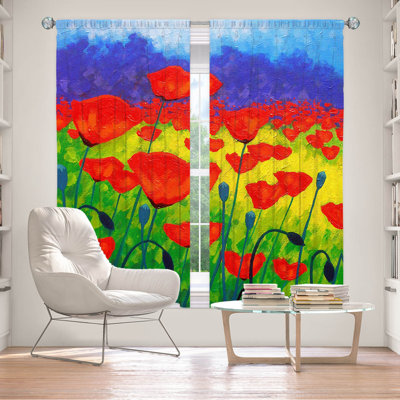 Delaughter Room Darkening Curtain Pair
