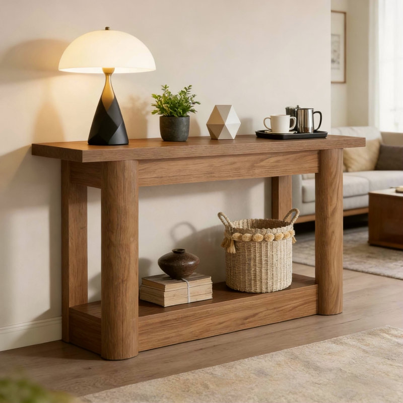 Entryway Table,2-Tier Console Table,Sofa Table