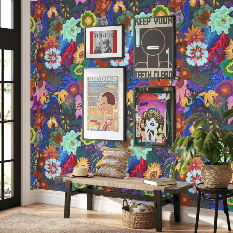 Floral Fantasy Wallpaper