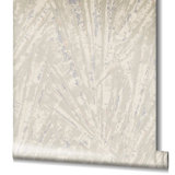 Earth Collection Textured Fan Palm Sheen Wallpaper Roll