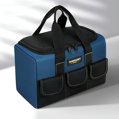 Professional Electrician Tool Bag With Reinforced Construction For Heavy Duty Use