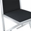Ensemble de 2 chaises de salle à manger ergonomiques, cuir synthétique, cuisine moderne