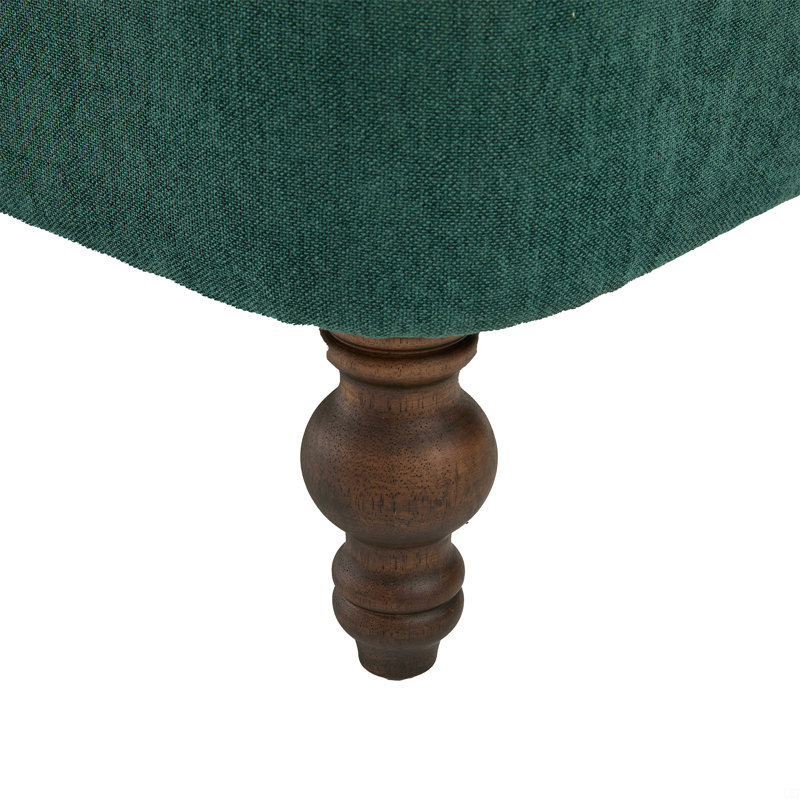 Canapé-lit simple surdimensionné d'intérieur en tissu, Vert