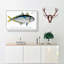 Plumiers Mackerel Fish - Wrapped Canvas-55341515