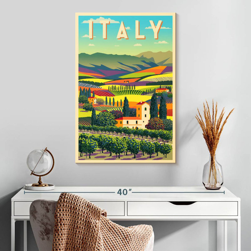 Affiche Alvord, Italie, H 30 po x l 20 po
