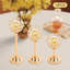 Paquet de 12 bougeoirs en cristal-1218757095