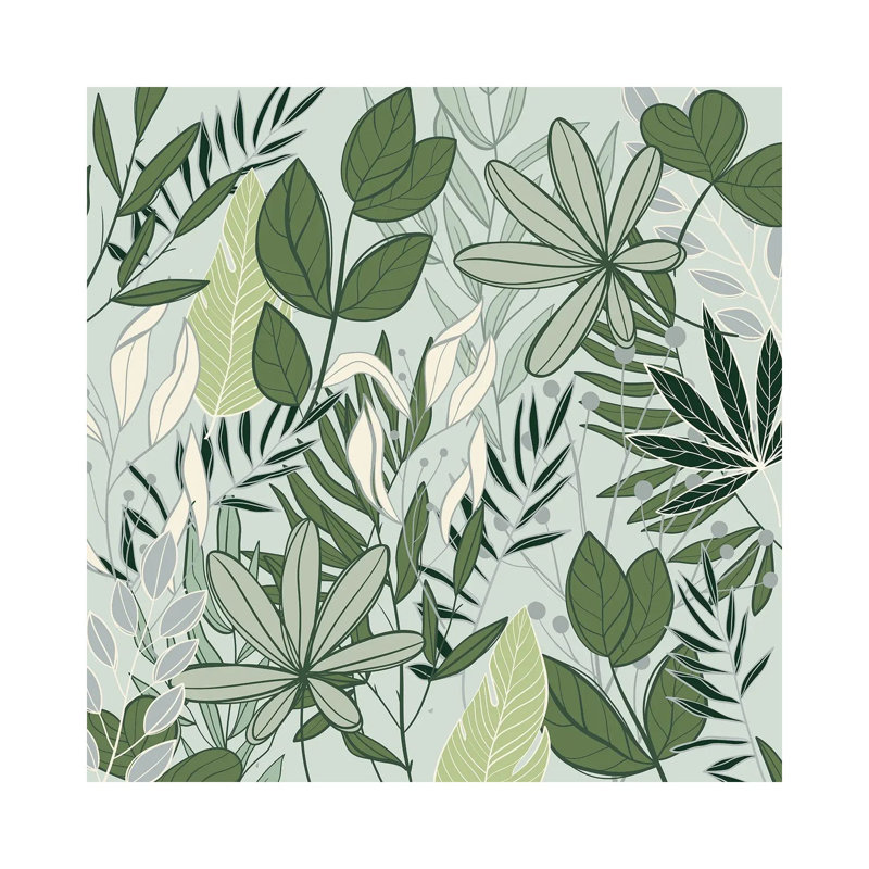 Leaf Love I by Kimberly Allen - Wrapped Canvas Print, 93.98 cm H x 93.98 cm W x 3.175 cm D