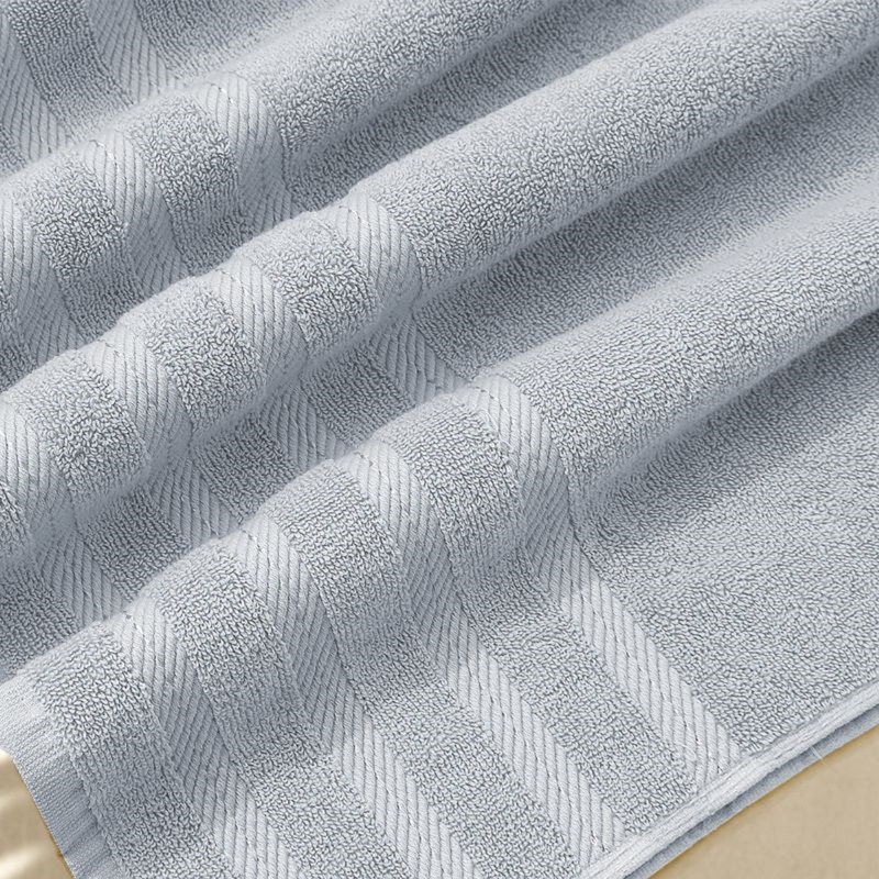  Ensemble de serviettes de bain 100% coton peigné 6 pièces - Serviettes de bain ultra douces et très absorbantes, Paquet de 6