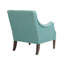 Chaise d'appoint capitonnée à boutons - Design transitionnel avec accoudoirs ronds-1771025054
