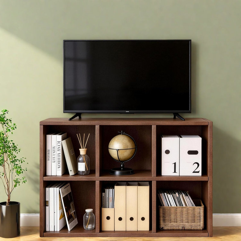 Bibliothèques compactes en bois massif de style rustique pour le rangement à la maison
