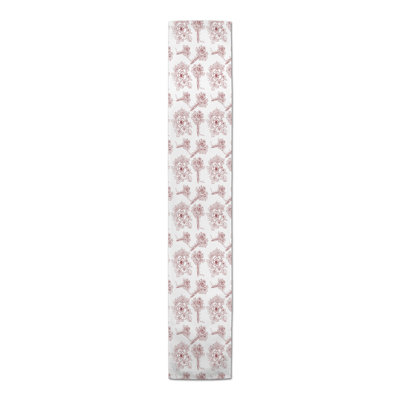 Kamiah Rectangle Floral Polyester Table Runner