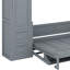 Lit escamotable Murphy avec placard et tiroirs-582528459