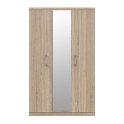 Fully Assembled Emilia-Rose Devon 3 Door Wardrobe