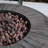 Outdoor Propane Fire Pit,Square Stonecrest Gas Fire Pit For Outside Patio,Concrete Propane Fire Table 50,000 BTU Gas Fire Pit W Lava Rocks,Waterproof Cover