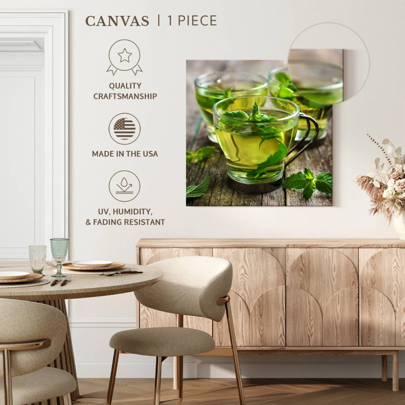 Thé infusé à la menthe Yarlin, H 16 po x l 16 po