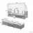 4 Piece UV-Proof Resin Wicker Patio Sofa Set with Retractable Canopy-1714970410
