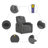 Upholstered Massage Chair-1468329617