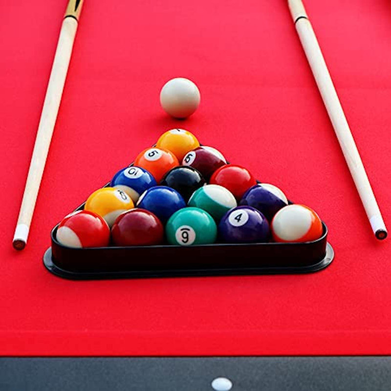 RACK Stark 5.5-Foot Billiard/Pool Table, Black