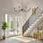 8-Light Dimmable 47" Width Classic/Traditional Chandelier