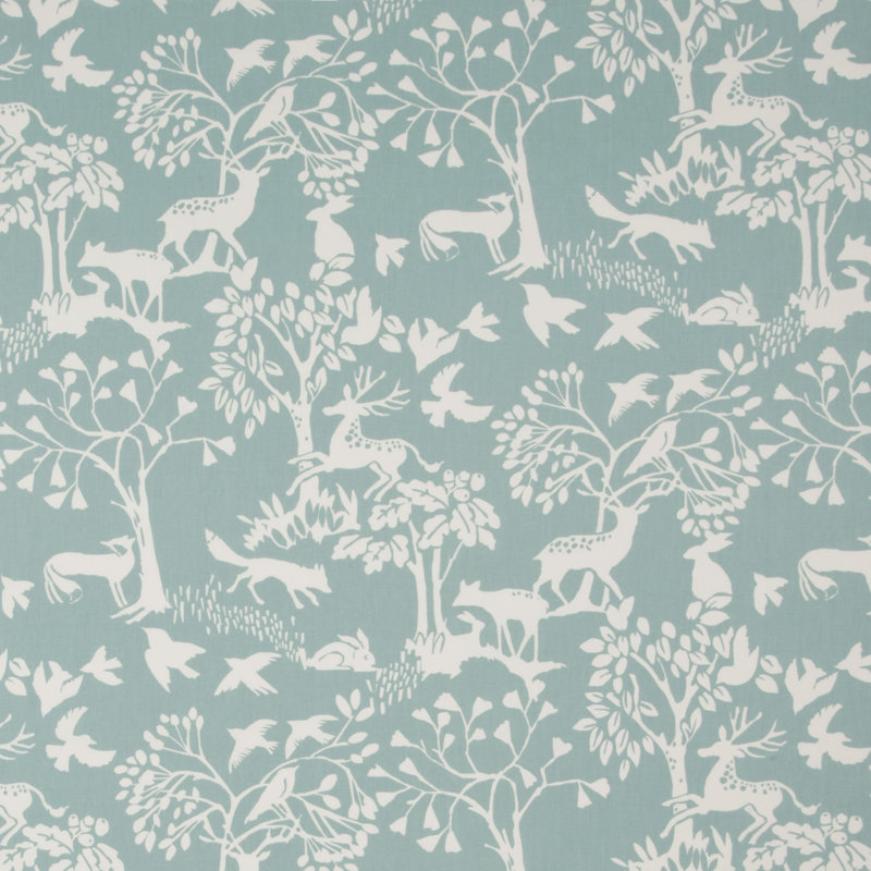 Wilderness Vilda Fabric, Ice Blue