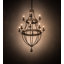 Lustre empire géométrique 12 lumières Ausma