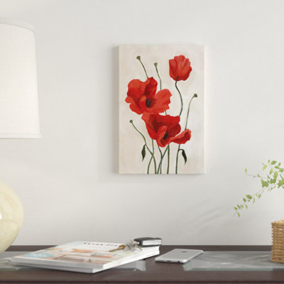«Poppy Bouquet II», reproduction sur toile