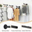 8.5cm Wall Mounted Clothes Rack