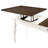 Heppman Adjustable Height Solid Wood Writing Desk