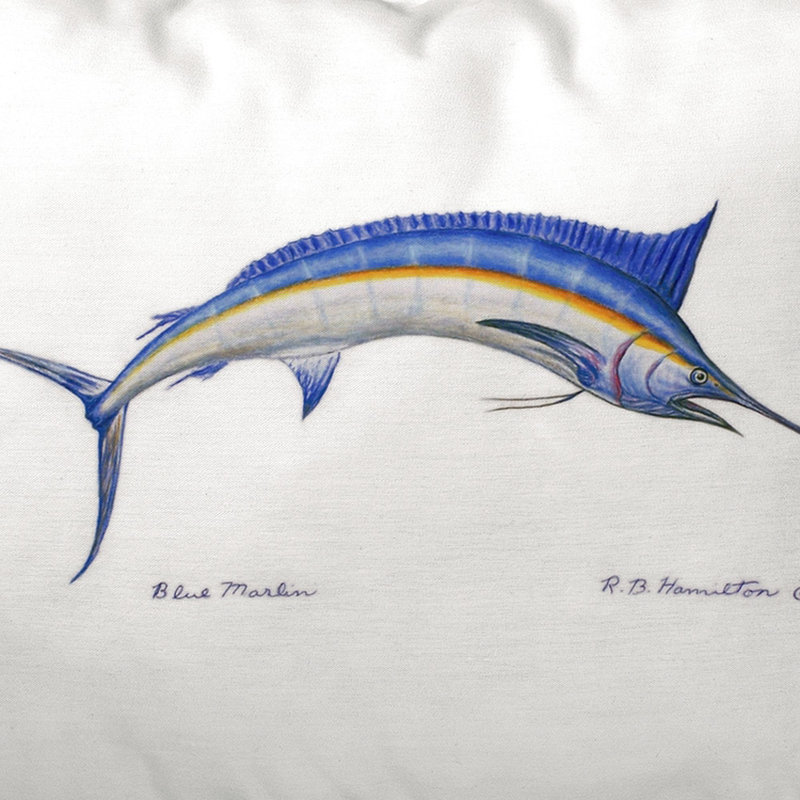 Housse et insert de coussin rectangulaire d'extérieur Marlin, Petit