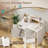 41.3'' W Kids Study Desk with Tiltable Desktop and Chair Set-250673008