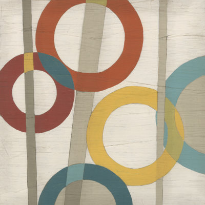 Circular Logic I by June Erica Vess - Wrapped Canvas Painting