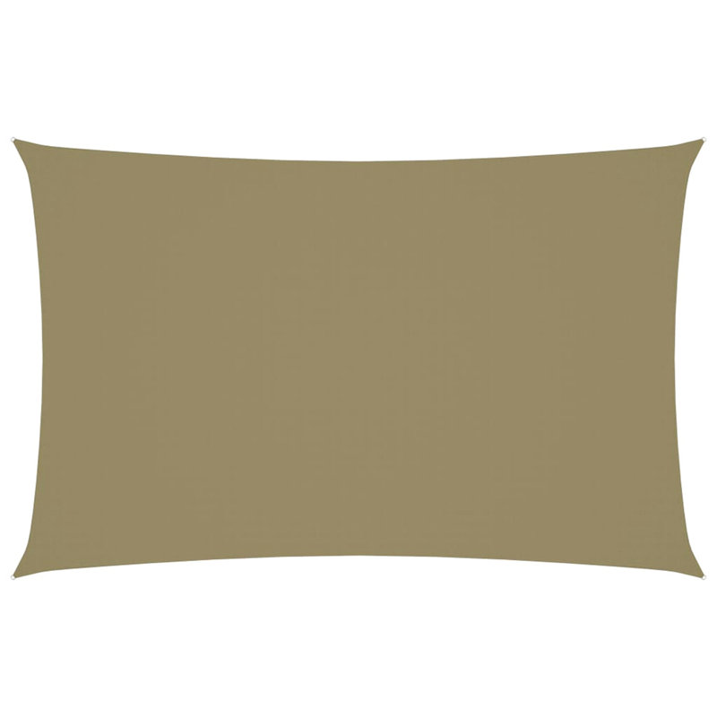 Pevely Rectangular Shade Sail, Beige, 7m W x 4m L