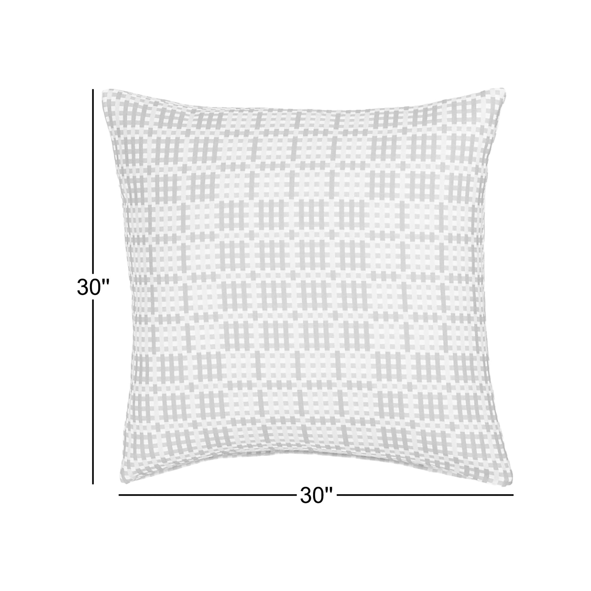 Terrace Accent Pillow, Blue Geometric
