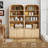 70.86'' Tall Arched Storage Display Cabinet-2093497292