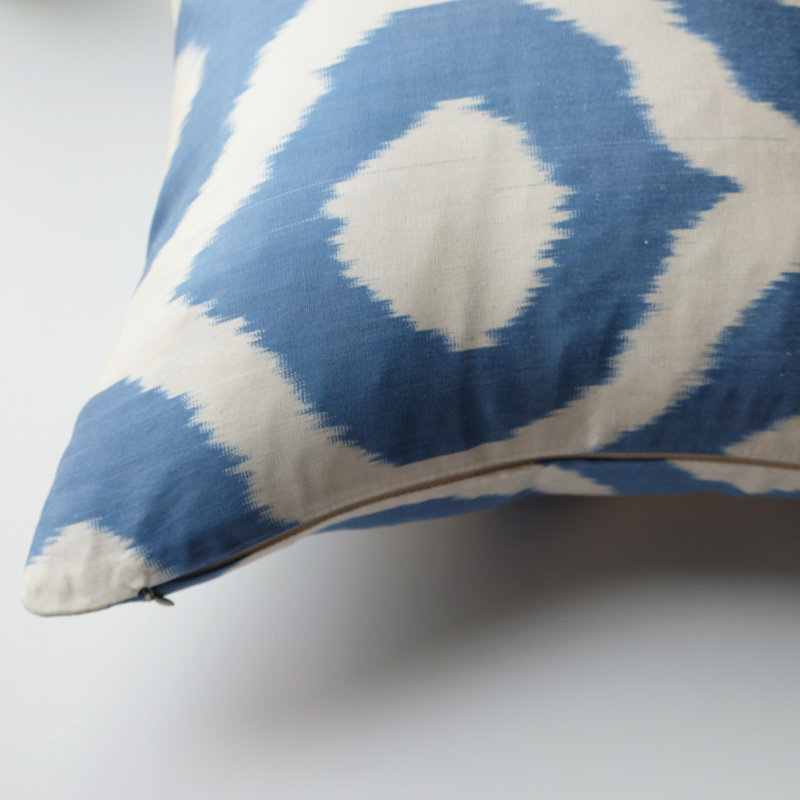 Cevaz Silk Square Pillow Cover & Insert
