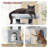 Duan 34" Cat Tree, Kitten Tower Condo Cat House with Scratching Post, Toy Ball, Ramp and Perch Bed-1843509617