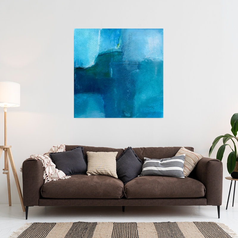 Ocean No. 4 Abstract Contemporary Art, 36" H x 36" W