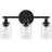Snellville 3 - Light Dimmable Black Vanity Light-264995881