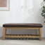 Faux Leather Upholstered Storage Bench-558094240